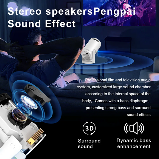 VELORA™ Smart Phone Projector