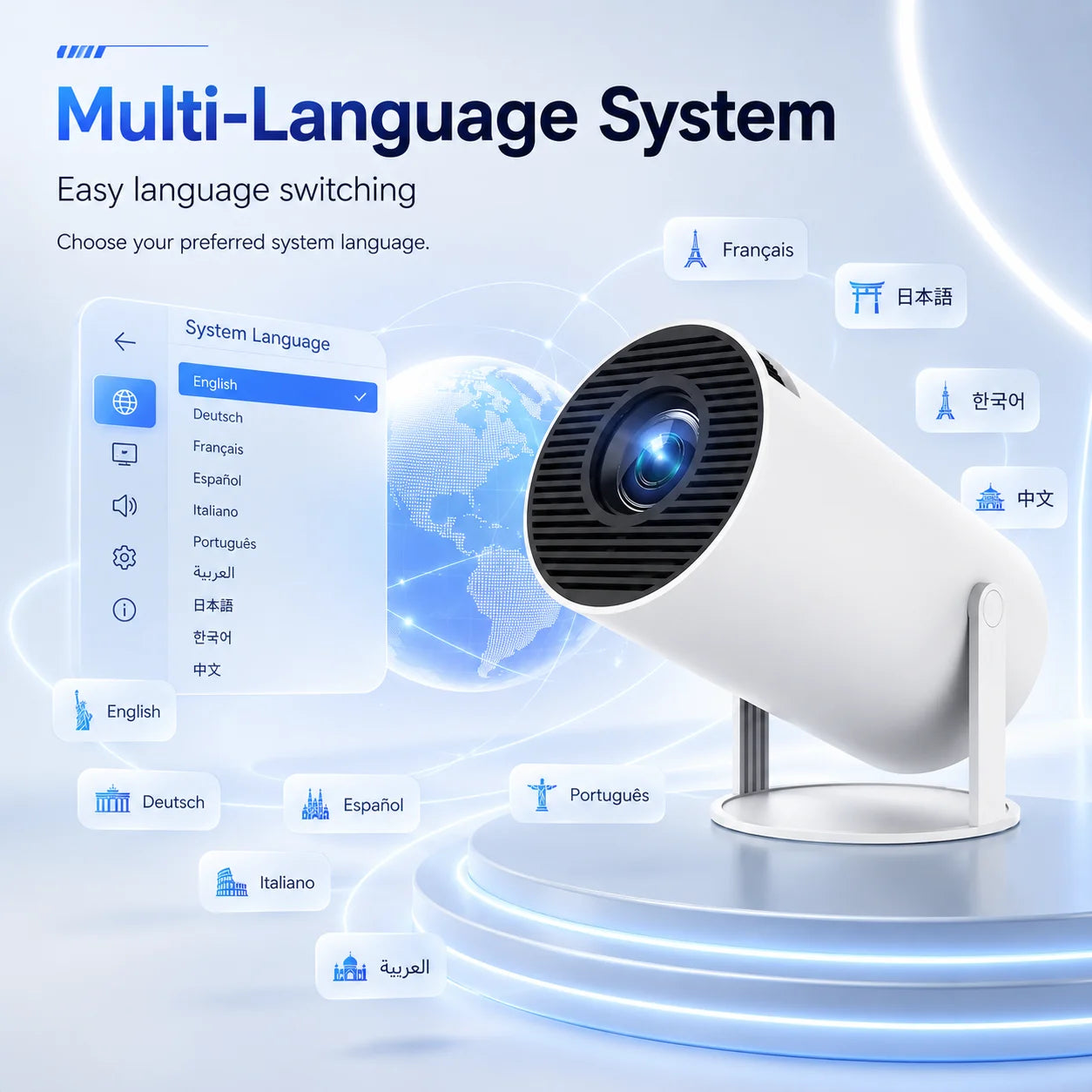 Portable HD Projector