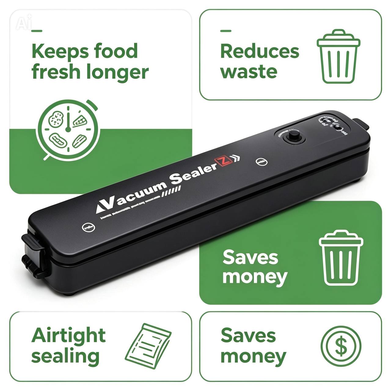 VELORA™ Vacuum Food Sealer